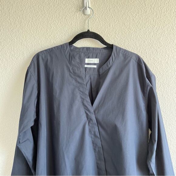 Closed Organic Poplin Dark Night Blouse - Picture 9 of 11